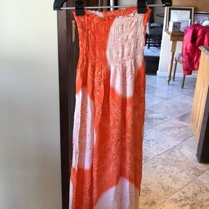 long cotton beach dresses
